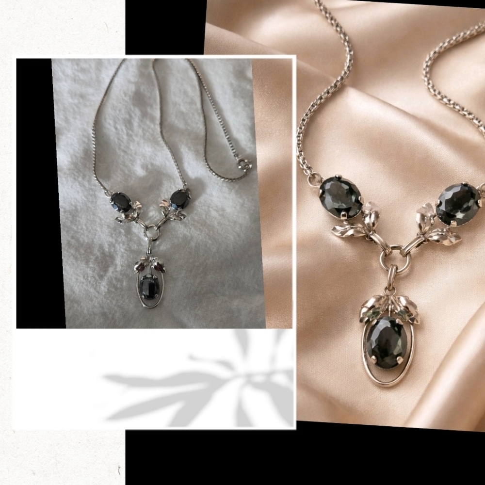 Vtg Van Dell Sterling Necklace